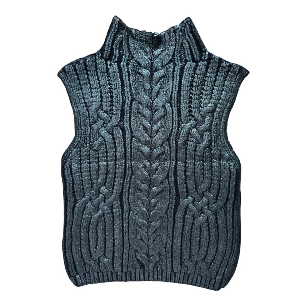 EDIT by Jason Wu Black Textured Knit Sweater Small NWOT - Picture 3 of 8